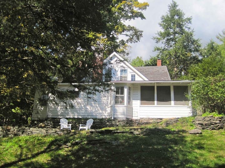 Historic 18th-century farmhouse in Woodstock, NY.